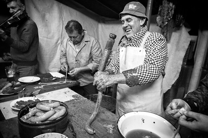 Pan řezník má svoji práci rád - cyklus