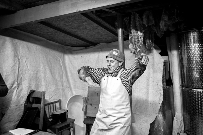 Pan řezník má svoji práci rád - cyklus