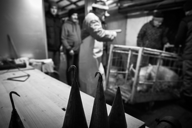 Pan řezník má svoji práci rád - cyklus