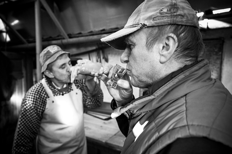 Pan řezník má svoji práci rád - cyklus