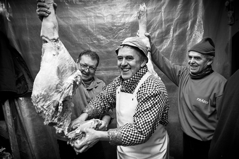 Pan řezník má svoji práci rád - cyklus