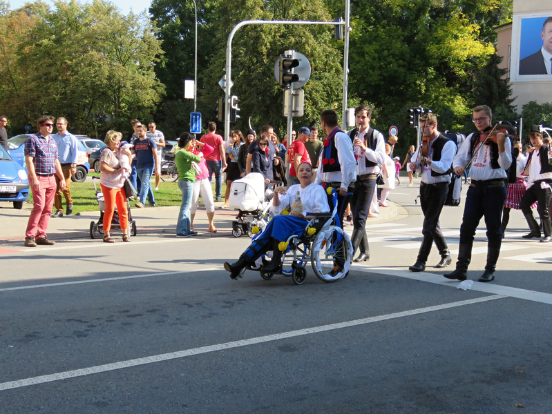 12. Dopravní prostředky. Ze slavností vína.