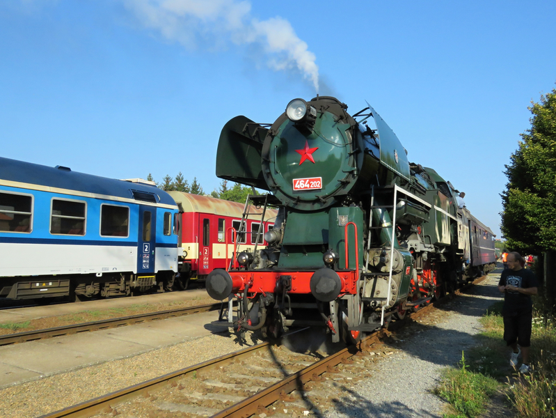 8. Ze Slavností vína, historický vlak