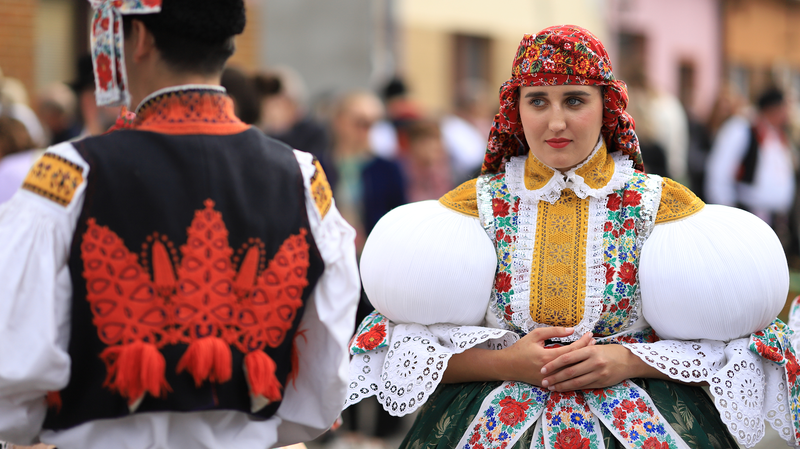 Tož jedna tetička povídaly: „Ako Panna Maria.“
