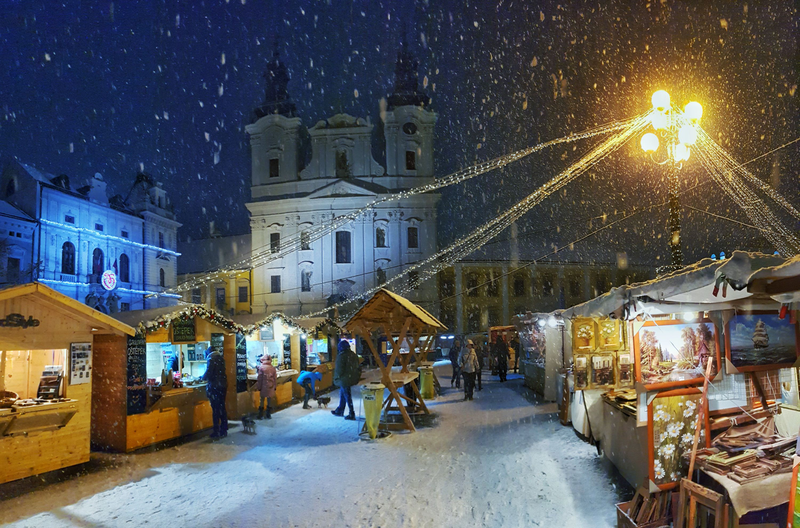 Vánoční trh v Uherském Hradišti