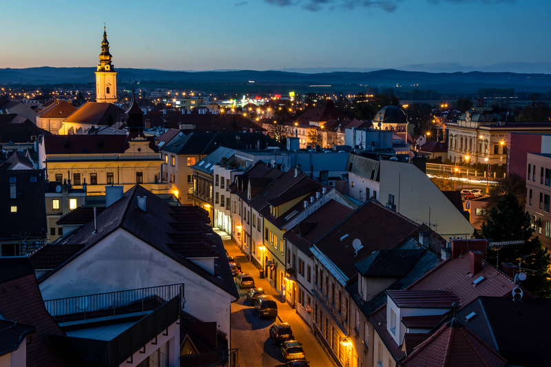 Večerní město III