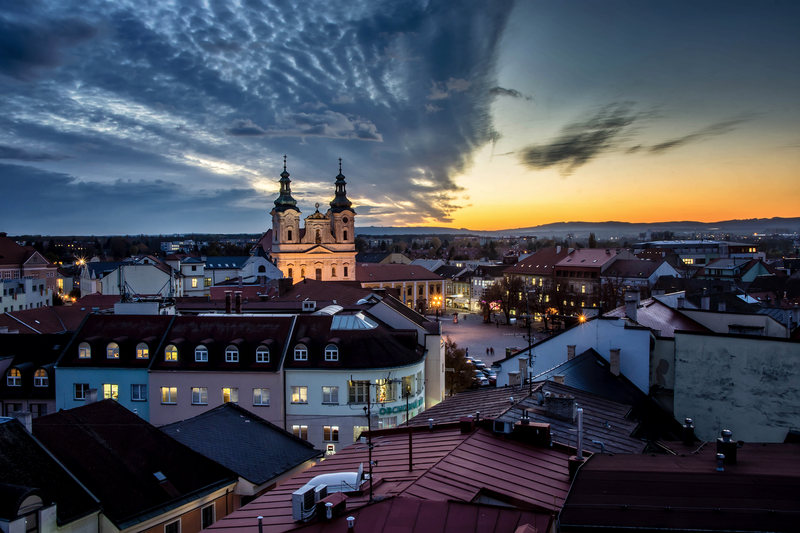 Večerní město I