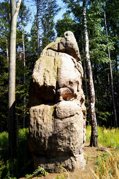 Chřibská  "Moai" 