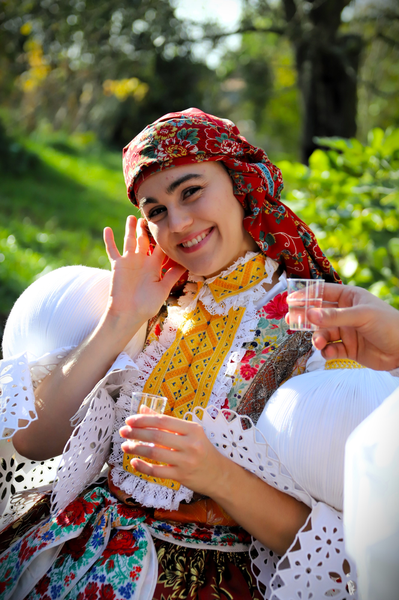 Frajárka se slivovicí