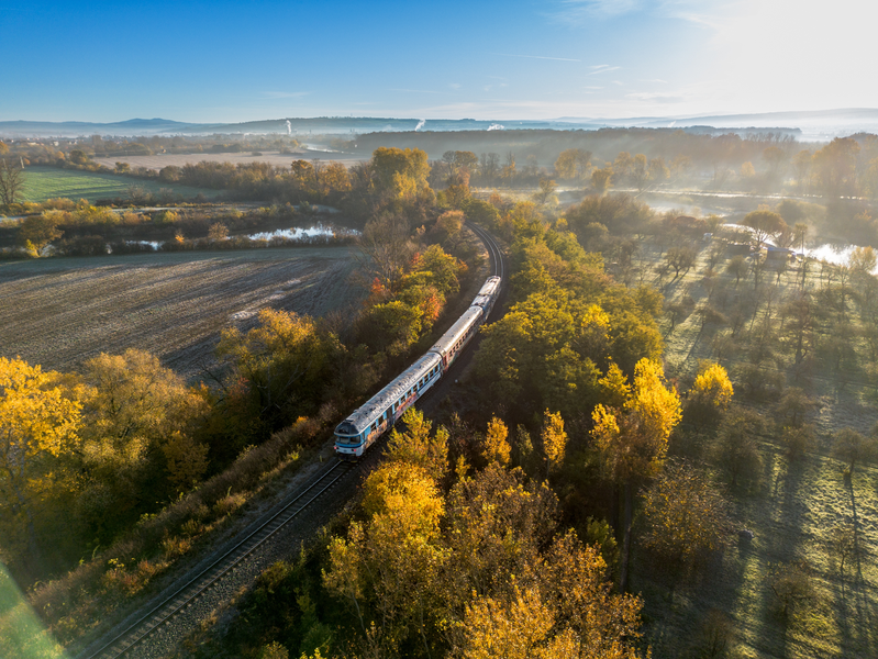 Podzimní krajinou  kolem slepých ramen 