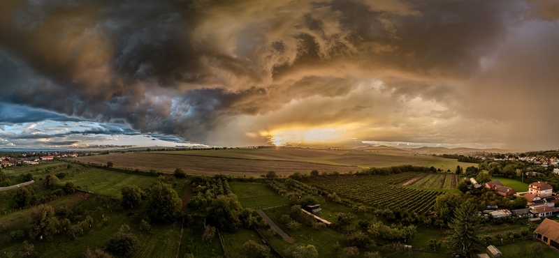 Epický západ Slunce