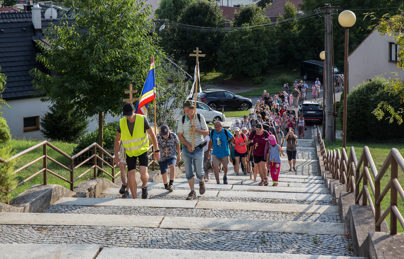 Hvězdicová pouť na Velehrad-etapa Boršice