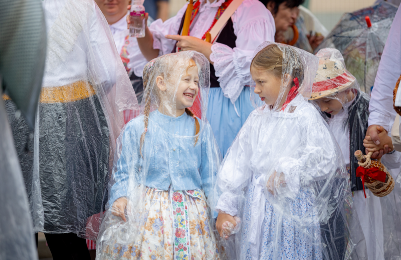 Slavnosti vína v dešti