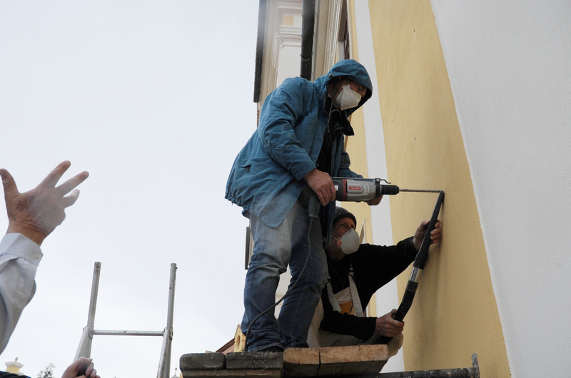 Instalace pamětní desky "Akce K"